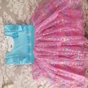 Trolls costume dress 6T